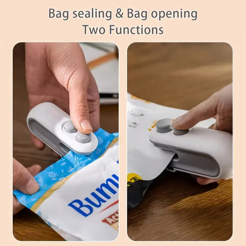 Rechargeable 2 in 1 Portable Mini Food Bag