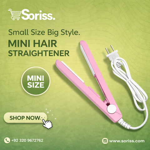 Mini Pocket Friendly Make Time Hair Straightener For Women