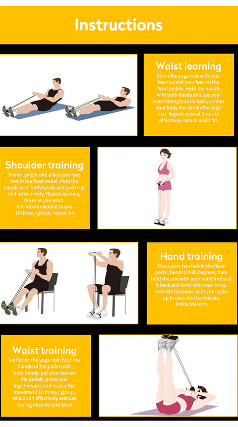 Tummy Trimmer Exercise Fitness Band