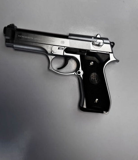 Silver M92 Beretta Airsoft Toy Gun – Realistic, Durable & Fun for Airsoft Enthusiasts