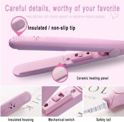 Mini Pocket Friendly Make Time Hair Straightener For Women