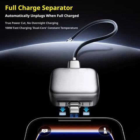 140W Smart Auto Disconnect Fast Charging Adapter